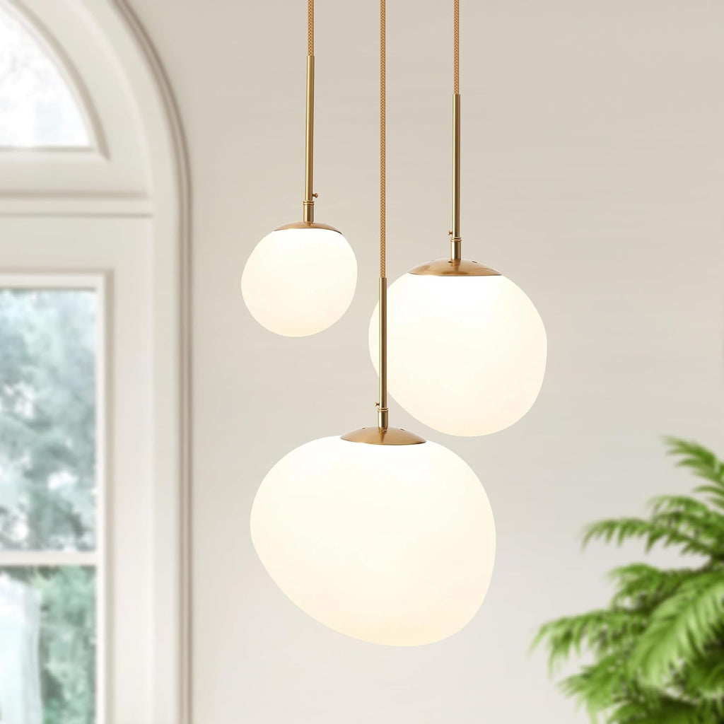 EFPefect Globe 3-Light Cluster Pendant Light
