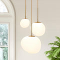 EFPefect Globe 3-Light Cluster Pendant Light
